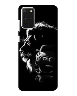 Чехол для Samsung Galaxy S20 с картинкой «BMW и лев»