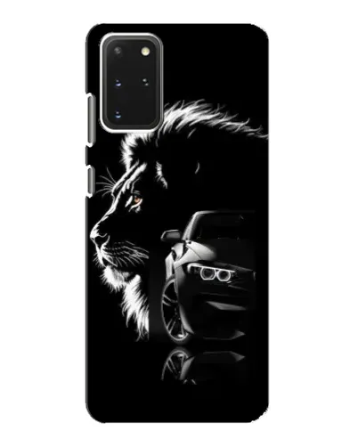 Чехол для Samsung Galaxy S20 с картинкой «BMW и лев»