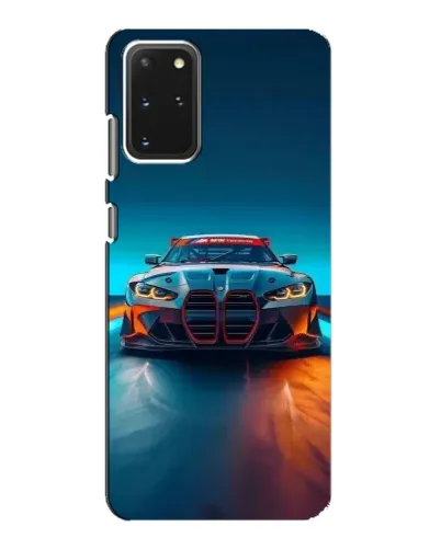 Чехол для Samsung Galaxy S20 с картинкой «BMW — огни неона» Чехол для Samsung Galaxy S20 с картинкой «BMW — огни неона»