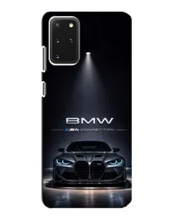 Чехол для Samsung Galaxy S20 с картинкой «BMW сквозь ночной город» Чехол для Samsung Galaxy S20 с картинкой «BMW сквозь ночной город»