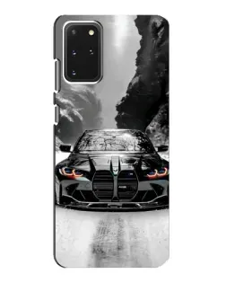 Чехол для Samsung Galaxy S20 с картинкой «BMW — акварельный дрифт» Чехол для Samsung Galaxy S20 с картинкой «BMW — акварельный дрифт»