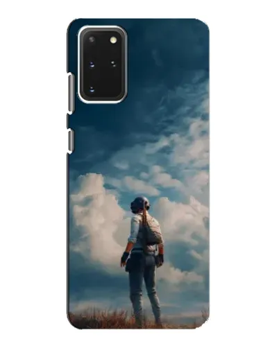 Чехол для Samsung Galaxy S20 с картинкой «Герой PUBG на скале» Чехол для Samsung Galaxy S20 с картинкой «Герой PUBG на скале»