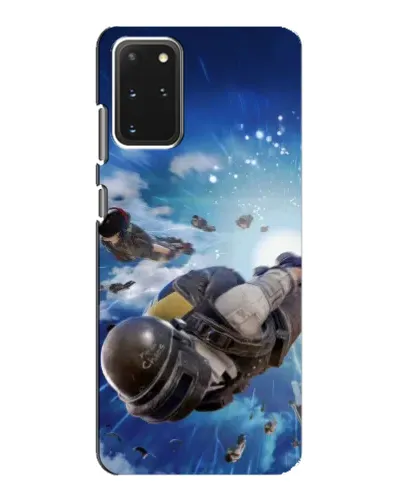 Чехол для Samsung Galaxy S20 с картинкой «Десант PUBG — прыжок» Чехол для Samsung Galaxy S20 с картинкой «Десант PUBG — прыжок»