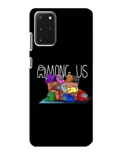 Чехол для Samsung Galaxy S20 с картинкой «Логотип Among Us»