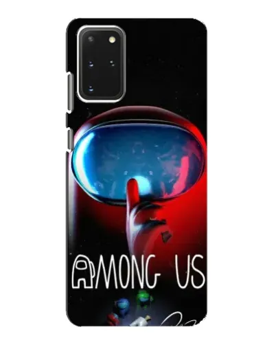 Чехол для Samsung Galaxy S20 с картинкой «Красный импостер — макро» Чехол для Samsung Galaxy S20 с картинкой «Красный импостер — макро»