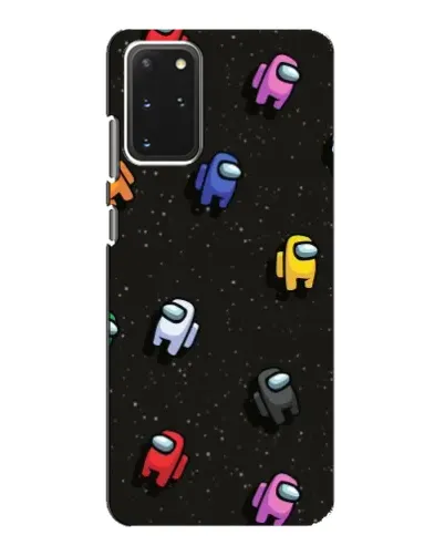 Чехол для Samsung Galaxy S20 с картинкой «Космический паттерн Among Us» Чехол для Samsung Galaxy S20 с картинкой «Космический паттерн Among Us»