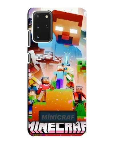 Чехол для Samsung Galaxy S20 с картинкой «Minecraft герои игры» Чехол для Samsung Galaxy S20 с картинкой «Minecraft герои игры»