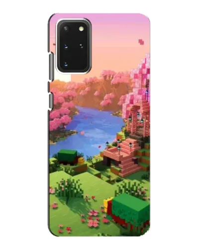 Чехол для Samsung Galaxy S20 с картинкой «Розовое дерево Minecraft» Чехол для Samsung Galaxy S20 с картинкой «Розовое дерево Minecraft»