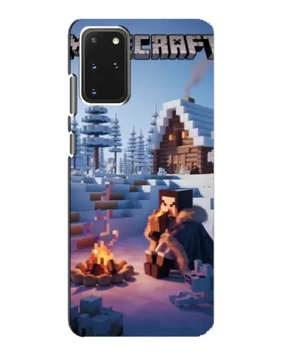 Чехол для Samsung Galaxy S20 с картинкой «Зимний Minecraft» Чехол для Samsung Galaxy S20 с картинкой «Зимний Minecraft»