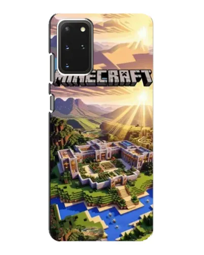 Чехол для Samsung Galaxy S20 с картинкой «Minecraft панорама» Чехол для Samsung Galaxy S20 с картинкой «Minecraft панорама»