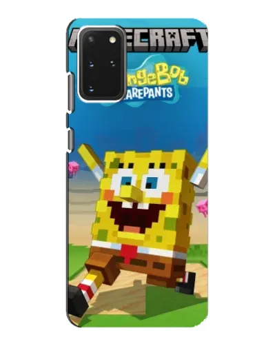 Чехол для Samsung Galaxy S20 с картинкой «Губка Боб Minecraft» Чехол для Samsung Galaxy S20 с картинкой «Губка Боб Minecraft»