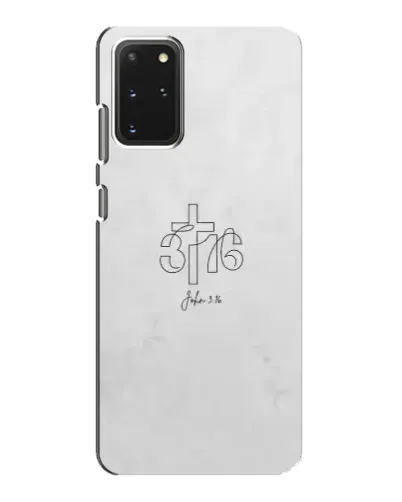 Чехол для Samsung Galaxy S20 с картинкой «Иоанна 3:16 Крест» Чехол для Samsung Galaxy S20 с картинкой «Иоанна 3:16 Крест»