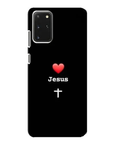 Чехол для Samsung Galaxy S20 с картинкой «Сердце - Jesus» Чехол для Samsung Galaxy S20 с картинкой «Сердце - Jesus»