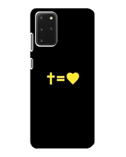 Чехол для Samsung Galaxy S20 с картинкой «Сердце и Крест» Чехол для Samsung Galaxy S20 с картинкой «Сердце и Крест»