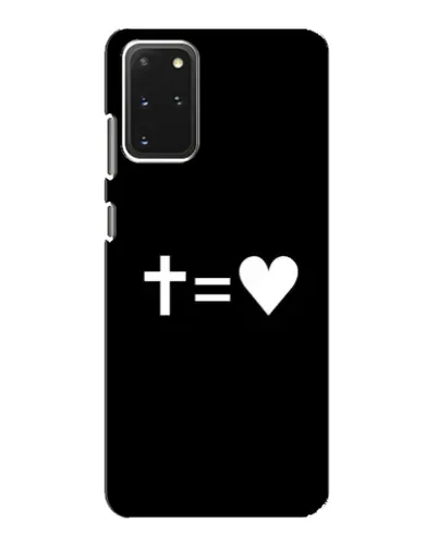 Чехол для Samsung Galaxy S20 с картинкой «Крест и Сердце» Чехол для Samsung Galaxy S20 с картинкой «Крест и Сердце»
