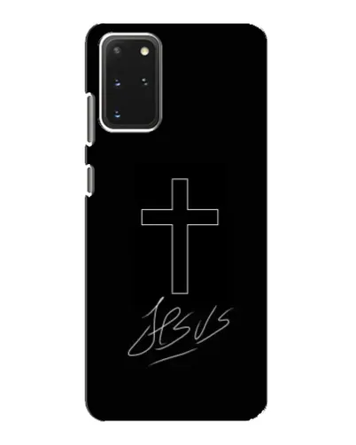Чехол для Samsung Galaxy S20 с картинкой «Графический крест Jesus» Чехол для Samsung Galaxy S20 с картинкой «Графический крест Jesus»