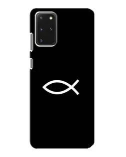 Чехол для Samsung Galaxy S20 с картинкой «Символ рыбы Jesus»