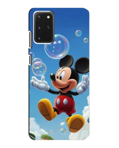 Чехол для Samsung Galaxy S20 с картинкой «Mickey и мыльные пузыри»