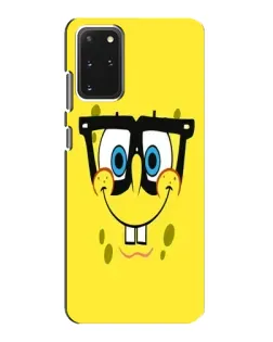Чехол для Samsung Galaxy S20 с картинкой «Минималистичный Спанч Боб» Чехол для Samsung Galaxy S20 с картинкой «Минималистичный Спанч Боб»