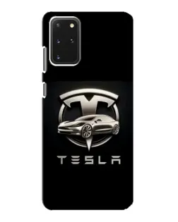 Чехол для Samsung Galaxy S20 с картинкой «Tesla — серебристое авто» Чехол для Samsung Galaxy S20 с картинкой «Tesla — серебристое авто»