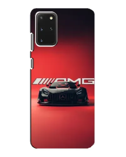 Чехол для Samsung Galaxy S20 с картинкой «Mercedes AMG — красная линия»