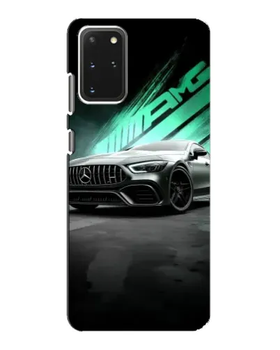 Чехол для Samsung Galaxy S20 с картинкой «Темный Mercedes AMG»