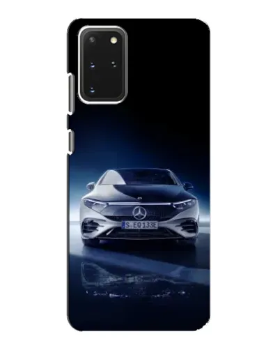 Чехол для Samsung Galaxy S20 с картинкой «Ночной Mercedes EQ»