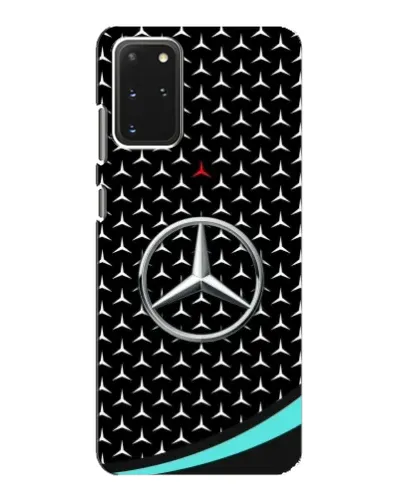 Чехол для Samsung Galaxy S20 с картинкой «Mercedes — бирюзовый акцент»