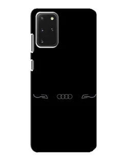 Чехол для Samsung Galaxy S20 с картинкой «Audi — световой подпись»
