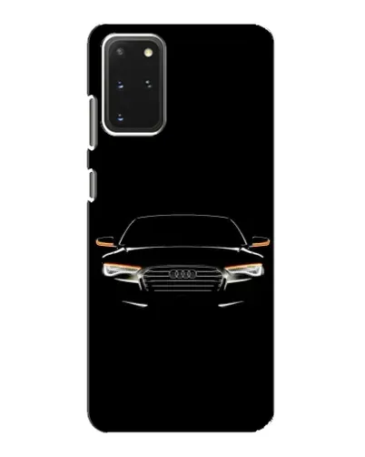 Чехол для Samsung Galaxy S20 с картинкой «Audi — ночной контур»