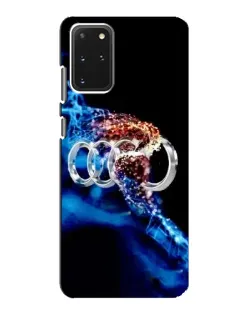 Чехол для Samsung Galaxy S20 с картинкой «Энергия лого Audi»