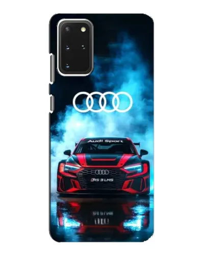 Чехол для Samsung Galaxy S20 с картинкой «Audi Sport — неон»