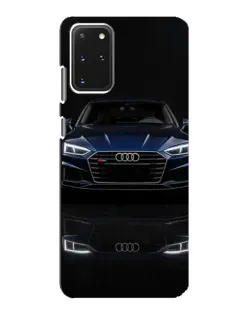 Чехол для Samsung Galaxy S20 с картинкой «Audi — ночное отражение»