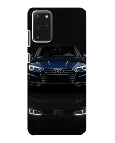 Чехол для Samsung Galaxy S20 с картинкой «Audi — ночное отражение»