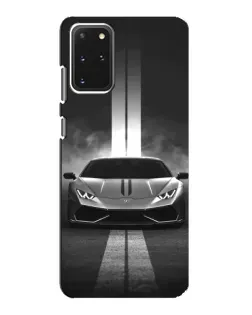 Чехол для Samsung Galaxy S20 с картинкой «Lamborghini симметрия дорог»