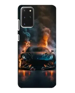 Чехол для Samsung Galaxy S20 с картинкой «Lamborghini дымная эстетика»