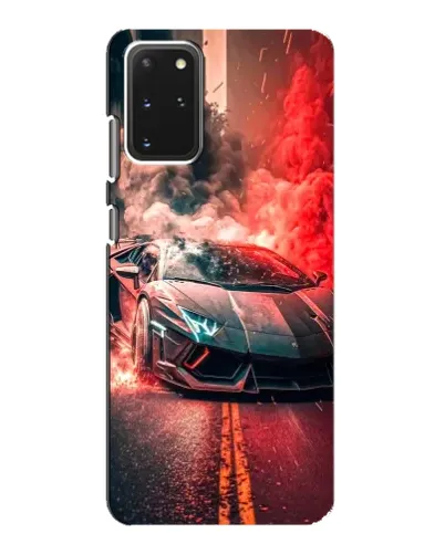 Чехол для Samsung Galaxy S20 с картинкой «Lamborghini красный дым» Чехол для Samsung Galaxy S20 с картинкой «Lamborghini красный дым»