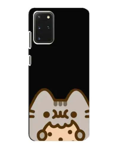 Чехол для Samsung Galaxy S20 с картинкой «Пушин на черном»