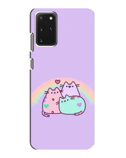 Чехол для Samsung Galaxy S20 с картинкой «Радужные Пушины» Чехол для Samsung Galaxy S20 с картинкой «Радужные Пушины»