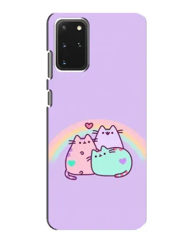 Чехол для Samsung Galaxy S20 с картинкой «Радужные Пушины»