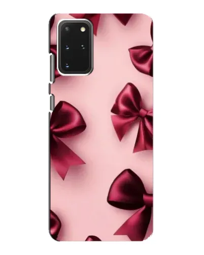 Чехол для Samsung Galaxy S20 с картинкой «Бордовый атлас»