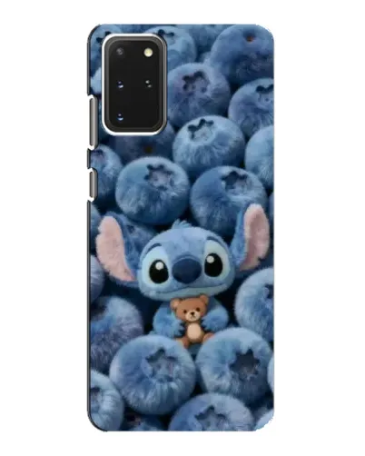 Чехол для Samsung Galaxy S20 с картинкой «Стич и голубика»