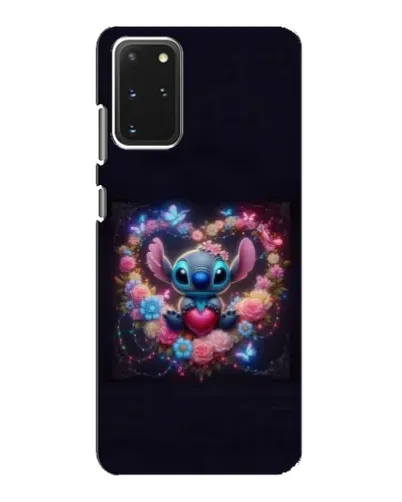 Чехол для Samsung Galaxy S20 с картинкой «Stitch в цветах»