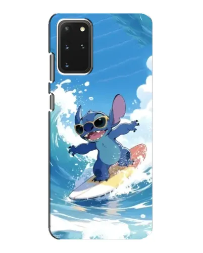 Чехол для Samsung Galaxy S20 с картинкой «Стич на волне»