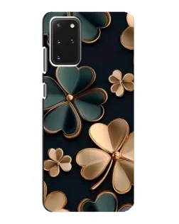 Чехол для Samsung Galaxy S20 с картинкой «Клевер в золоте»