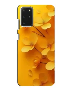 Чехол для Samsung Galaxy S20 с картинкой «Золотые лепестки»