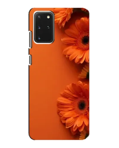 Чехол для Samsung Galaxy S20 с картинкой «Оранжевые герберы»