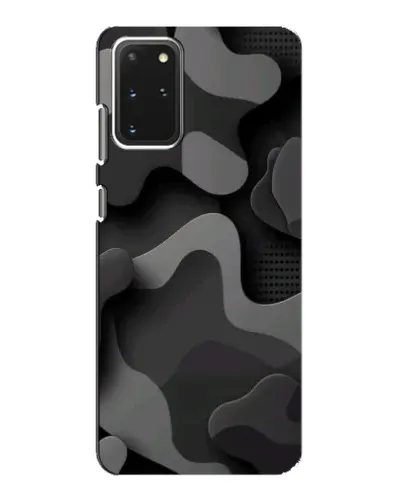 Чехол для Samsung Galaxy S20 с картинкой «Темный абстрактный камуфляж»