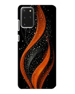 Чехол для Samsung Galaxy S20 с картинкой «Огненная звездная волна»