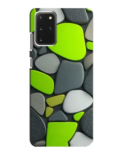 Чехол для Samsung Galaxy S20 с картинкой «Яркая неоновая галька»